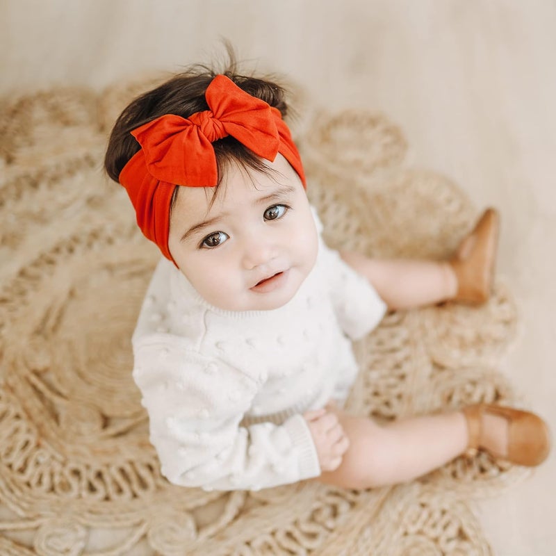 Prohouse 20PCS Baby Nylon Headbands Hairbands Hair Bow Elastics for Baby Girls Newborn Infant Toddlers Kids - Image 4